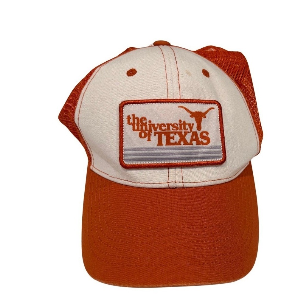 THE UNIVERSITY OF TEXAS LONGHORNS Orange COLLEGE BASEBALL HAT Football Fan Cap‎